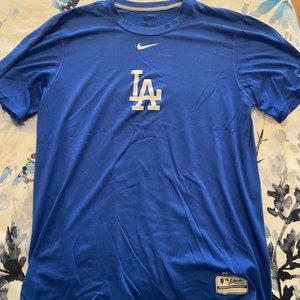 LOS ANGELES DODGERS NIKE DRI-FIT TEE MEDIUM